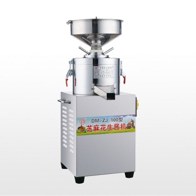 Commercial 15kg/h Output 100 Type Square Base Peanut Butter Sesame Butter Making Machine