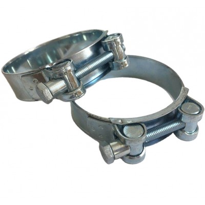 Adjustable High Pressure Worm Drive Tube Clip Ring Fastener 304 Stainless Steel/Galvanize Pipe Hose Clamp Hoop