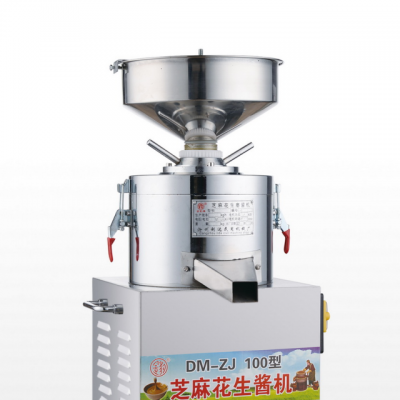 Stainless steel peanut butter making machine/sesame grinding machine/tahini sesame maker